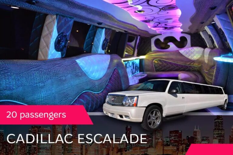 20 PASS. CADILLAC ESCALADE FEATURES